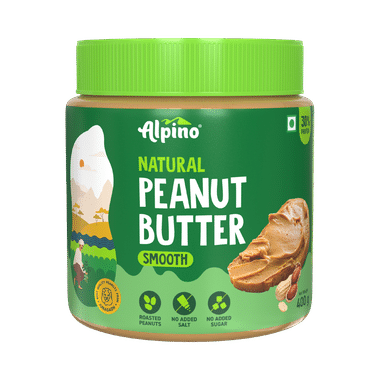 Alpino Natural Smooth Peanut Butter