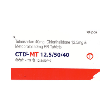 CTD-MT 12.5/25/40 Tablet ER