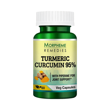 Morpheme Turmeric Curcumin 95% Veg Capsules