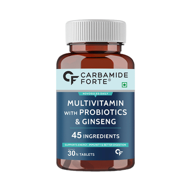 Carbamide Forte Multivitamins With Probiotics Vegetarian Tablet