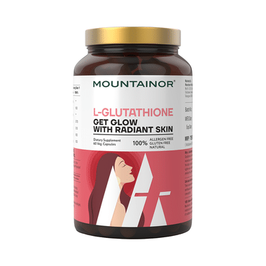 Mountainor L-Glutathione Vegetarian Capsule For Skin Health