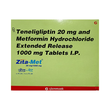 Zita-Met 1000mg/20mg Tablet ER