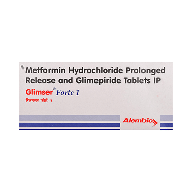 GlimSer Forte 1 Tablet PR