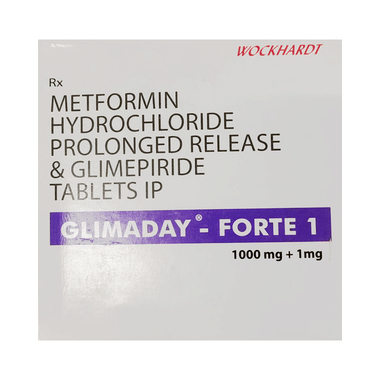 Glimaday-Forte 1 Tablet PR