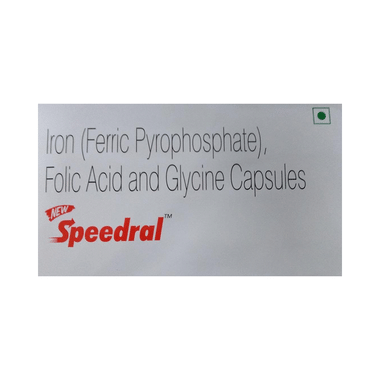 New Speedral Capsule With Iron, Folic Acid & Glycine