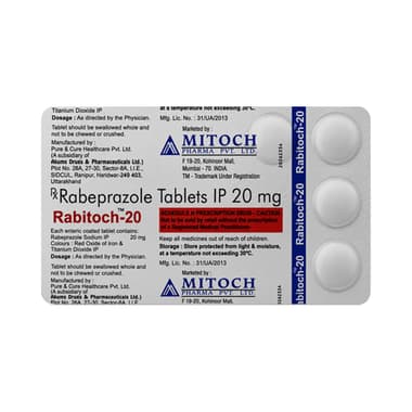 Rabitoch 20mg Tablet