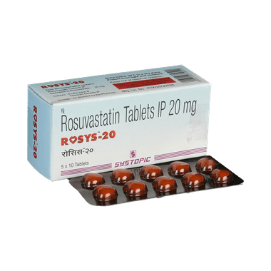 Rosys 20mg Tablet