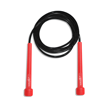 MuscleXP Skipping Rope Red and Black
