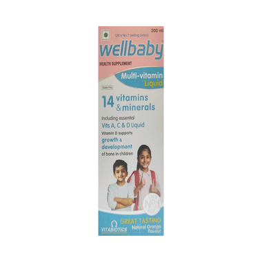 Wellbaby Multi-vitamin Liquid