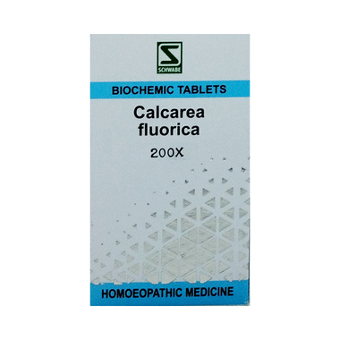 Dr Willmar Schwabe India Calcarea Fluorica Biochemic Tablet 200X