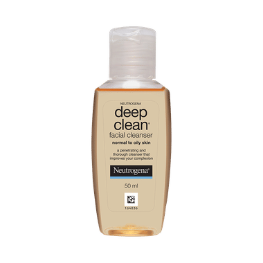 Neutrogena Deep Clean Facial Cleanser with Salicylic Acid | For Acne Prone Skin