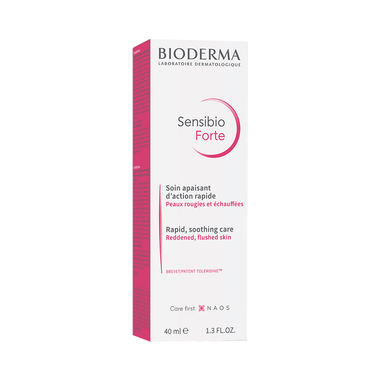 Bioderma Sensibio Forte Rapid Soothing Cream for Sensitive Skin | Paraben Free
