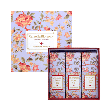 Sancha Camellia Blossom Gift Tea Selection