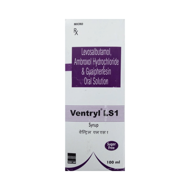 Ventryl LS 1 Syrup Sugar Free