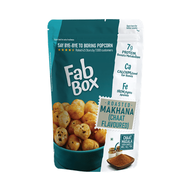 Fabbox Roasted Makhana Chaat