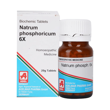 ADEL Natrum Phosphoricum Biochemic Tablet 6X