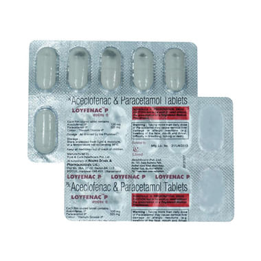 Loyfenac-P 100mg/325mg Tablet