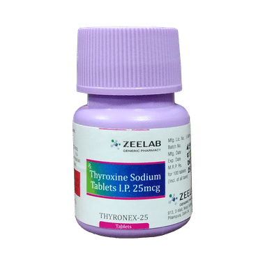 Thyronex 25 Tablet