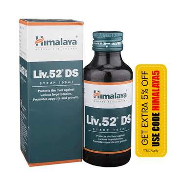 Himalaya Liv.52 DS Syrup | For Appetite, Growth & Stomach Care