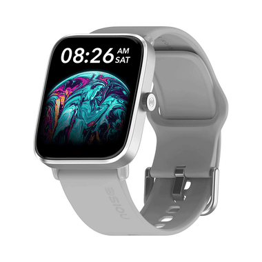 Noise Color Fit Pro 4 Alpha Smartwatch Silver Grey