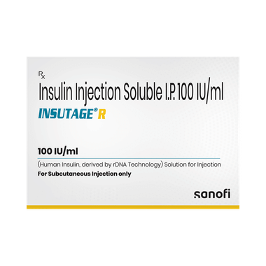 Insutage R Injection (3ml Each)