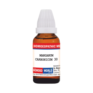 Dr. Majumder Homeo World Manganum Carbonicum Dilution (30ml Each) 30