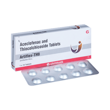 Artiflex TH 100mg/8mg Tablet