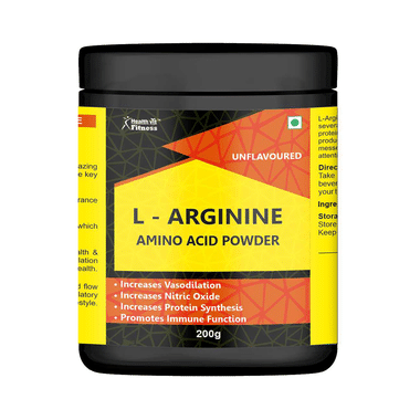 HealthVit Fitness L-Arginine Powder Unflavoured