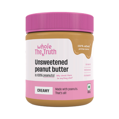 The Whole Truth Unsweetened Peanut Butter Creamy