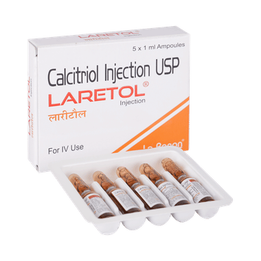 लरेटोल 1mcg इन्जेक्शन