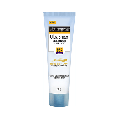 Neutrogena Ultra Sheer Dry-Touch Sunblock Sunscreen SPF 50+, PA+++ | UVA/UVB Protection | Water-Resistant