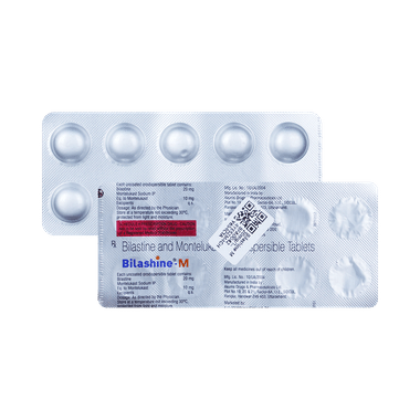 Bilashine M 20mg/10mg Tablet