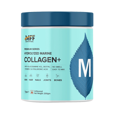 MyFitFuel Premium Series Hydrolyzed Marine Collagen+ with Glucosamine Unflavored