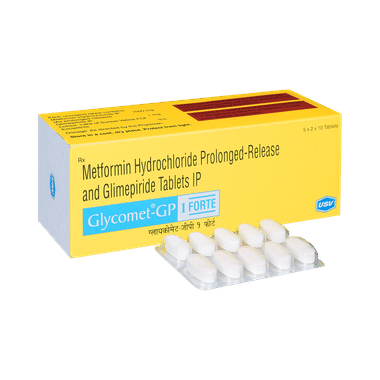 Glycomet-GP 1 Forte Tablet PR