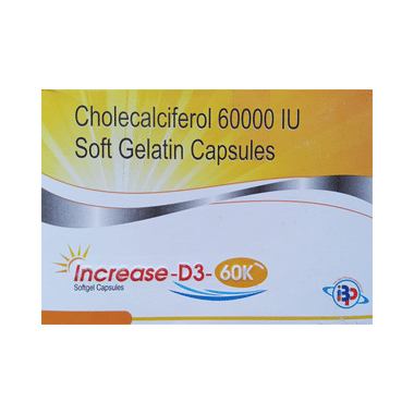 Increase-D3 60K Softgel Capsule