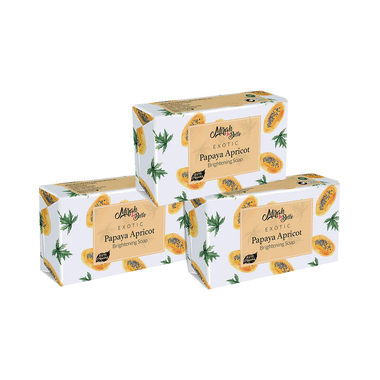 Mirah Belle Exotic Soap (125gm Each) Papaya Apricot