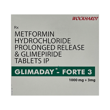 Glimaday-Forte 3 Tablet PR