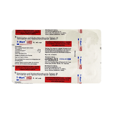 T-Mart 40 H Tablet