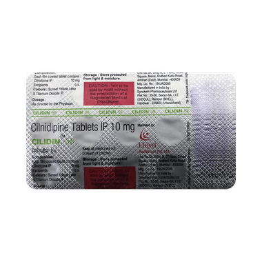 Cilidin 10mg Tablet