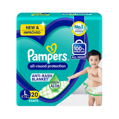 Pampers All-Round Protection Anti Rash Blanket Large