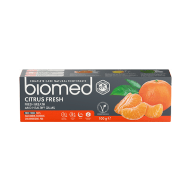 Biomed Complete Care Natural Toothpaste (100gm Each) Citrus Fresh