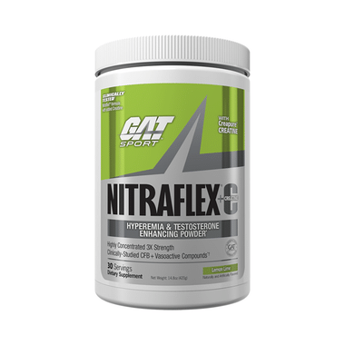 GAT Sport Nitraflex Plus C Powder Lemon and Lime