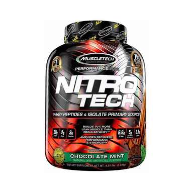 Muscletech Performance Series Nitro Tech Whey Isolate Chocolate Mint