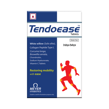 Tendoease Tablet | Gluten Free | With Vitamin C | Nutritional Supplement