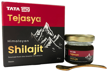 Shilajit Resin | Ayurvedic Supplement for Energy, Strength & Vitality Support | by Tata 1mg Tejasya