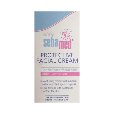 Sebamed Baby Protective Facial Cream|pH 5.5|Baby Face Cream|Vitamin E For Soft Skin |