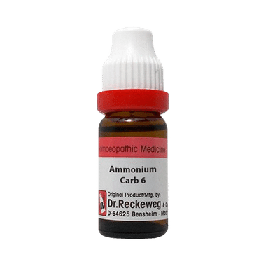 Dr. Reckeweg Ammonium Carb Dilution 6 CH