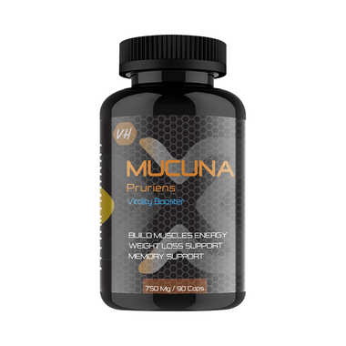 Vitaminhaat Mucuna Pruriens 750mg Vitality Booster Capsule