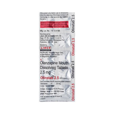 Olinstab 2.5mg Tablet