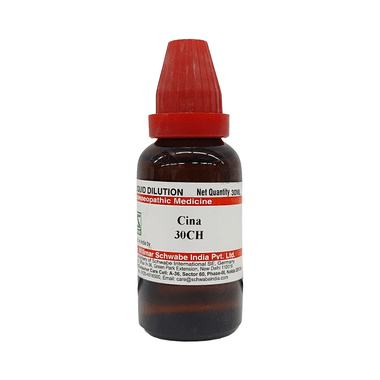 Dr Willmar Schwabe India Cina Dilution 30 CH